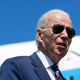 President Joe Biden speaks before boarding Air Force One at Columbus International Airport in Columbus, Ohio, Friday, Sep. 9, 2022, after attending a groundbreaking for a new Intel computer chip facility in New Albany, Ohio.